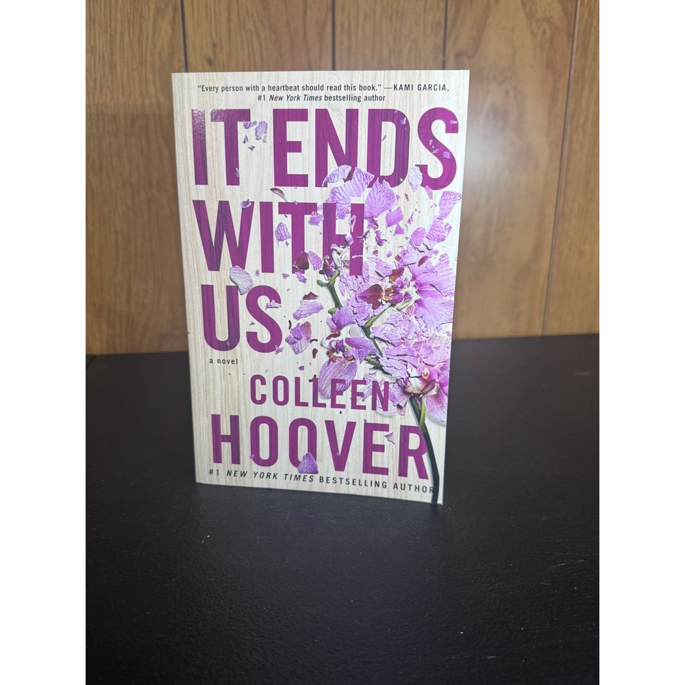 It Ends With Us by Colleen Hoover Paperback Romance Novel